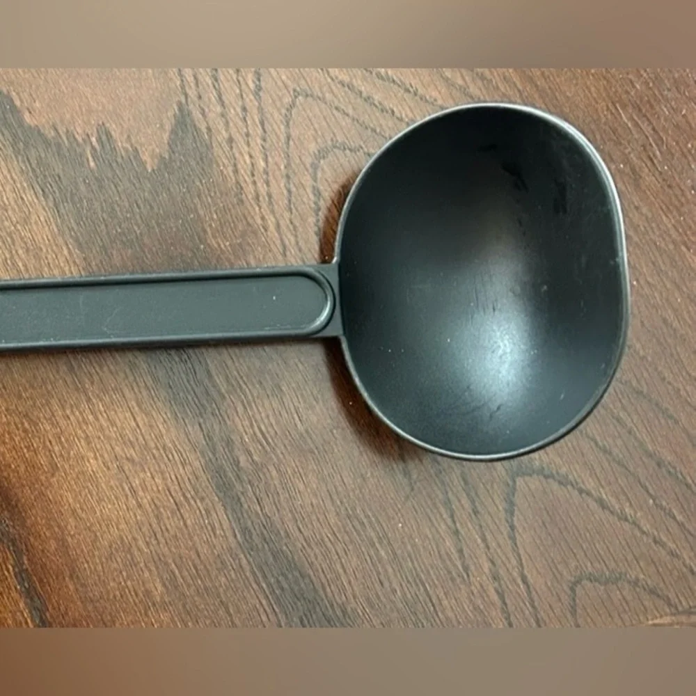 Vintage T-FAL Black Nylon Solid Serving Spoon/Ladle Dipper Made in Canada